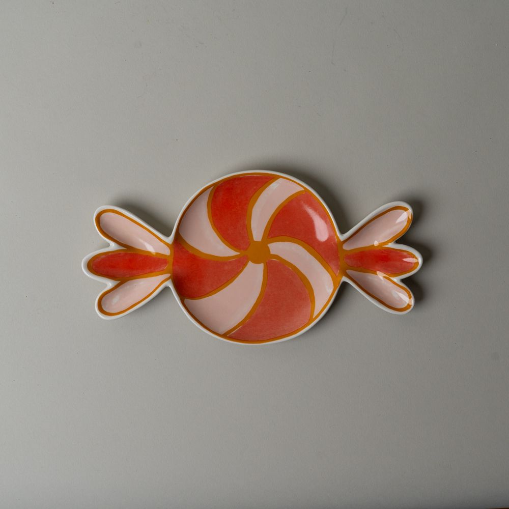 Stoneware Candy Plate CHRISTMAS 2025 Creative Co-op (DYA) No. 3