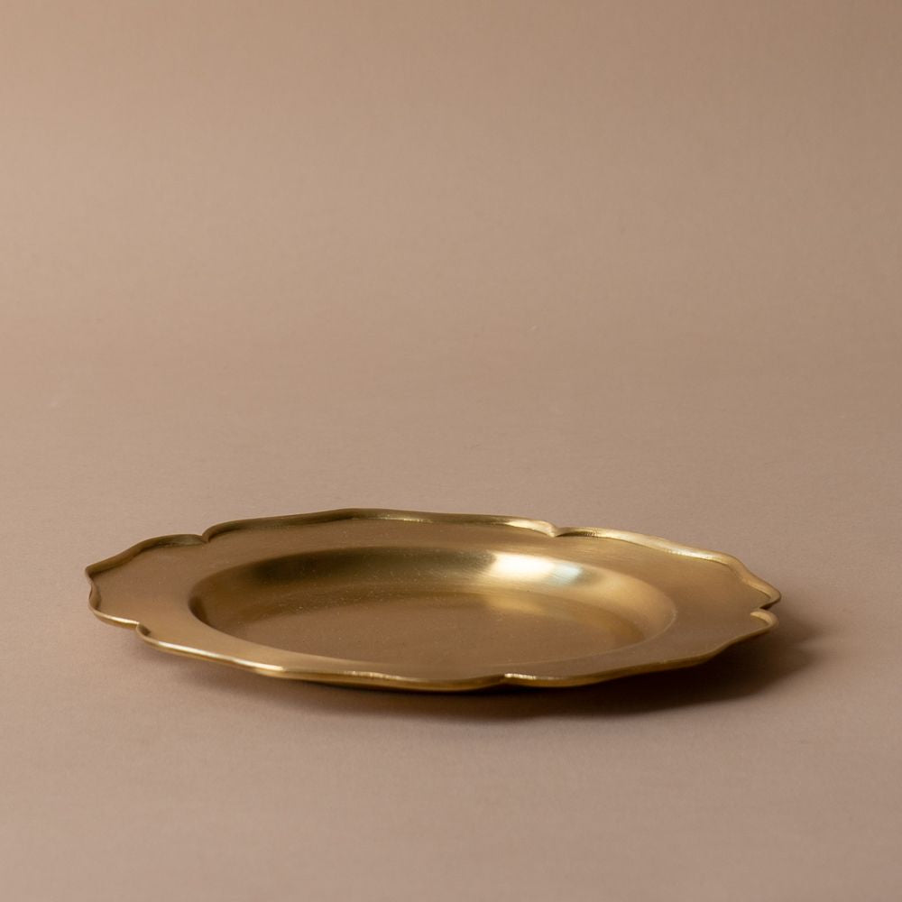 Handmade Brass Trinket Dish dish Fog Linen Work