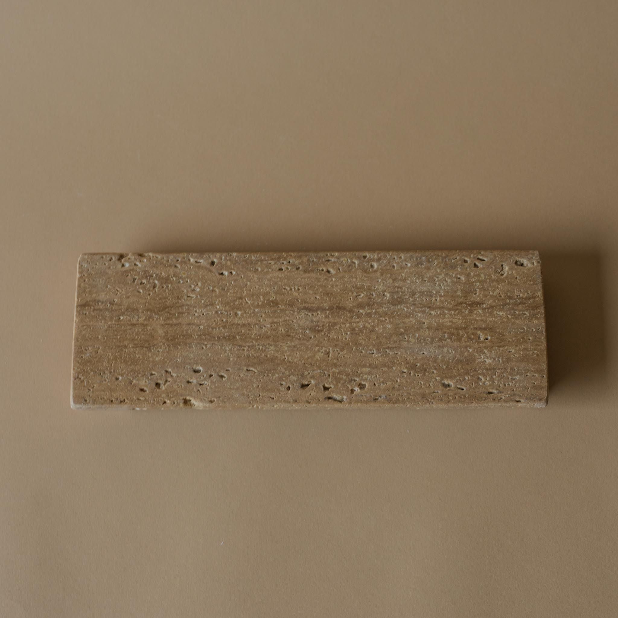 Travertine Footed Tray tray Creative Co-op (DYA)