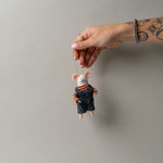 Blue Overalls Mouse Ornament CHRISTMAS 2025 Indaba