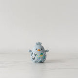 Baby Chicken Teething Toy FINNBIRD - teether Peaks & Valleys Baby (Faire) Blue