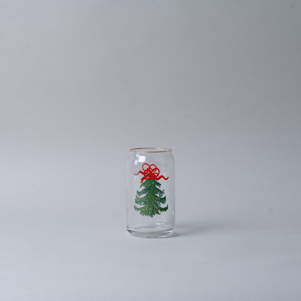 Holiday Tree Drinking Glass CHRISTMAS 2025 One & Only Paper (Faire)