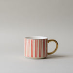 Stripe Holiday Mug CHRISTMAS 2025 Sweet Water Decor (Faire) Red Stripe