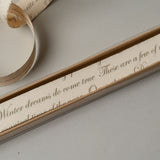 Paper Script Garland CHRISTMAS 2025 Creative Co-op (DYA)