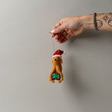 Puppy Present Ornament CHRISTMAS 2025 Abbott Collection