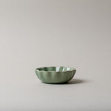 Green Stoneware Scallop Edge Bowl CHRISTMAS 2025 Creative Co-op (DYA) Small