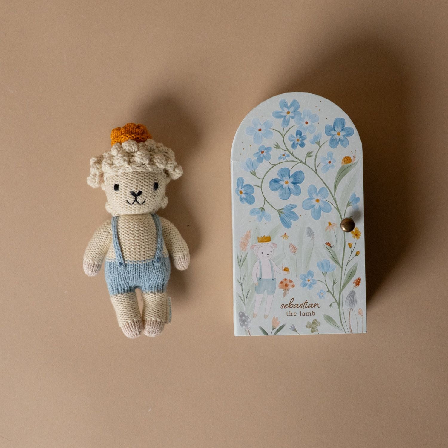 Tiny Lamb Soft Toy by Cuddle+Kind - Rug & Weave