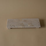 Travertine Footed Tray tray Creative Co-op (DYA)