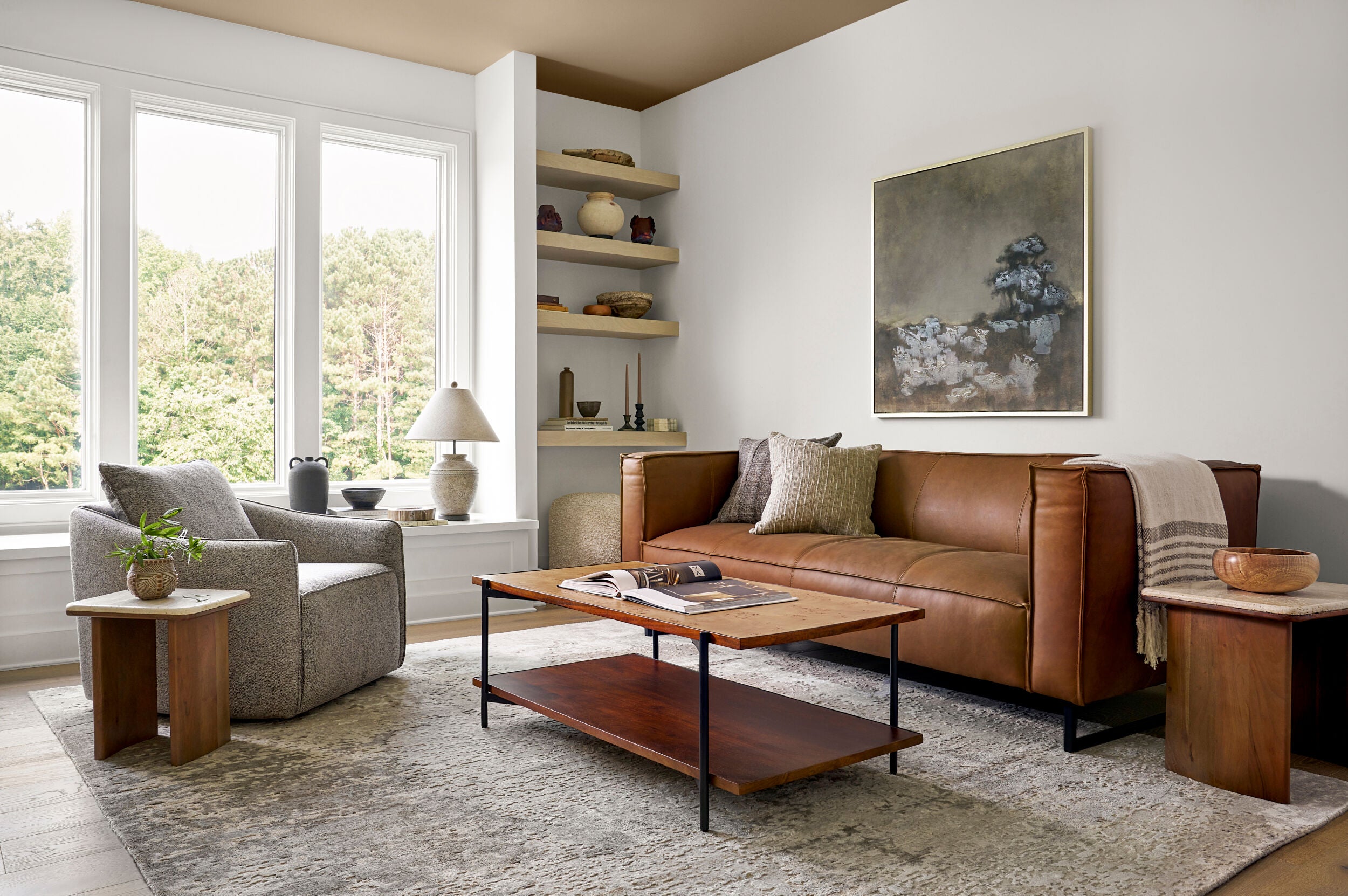 Aluna End Table FURNITURE - end table Surya