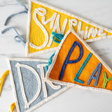 Felt Pennant Flag FINNBIRD - wall hanging Global Goods Partners (Faire)