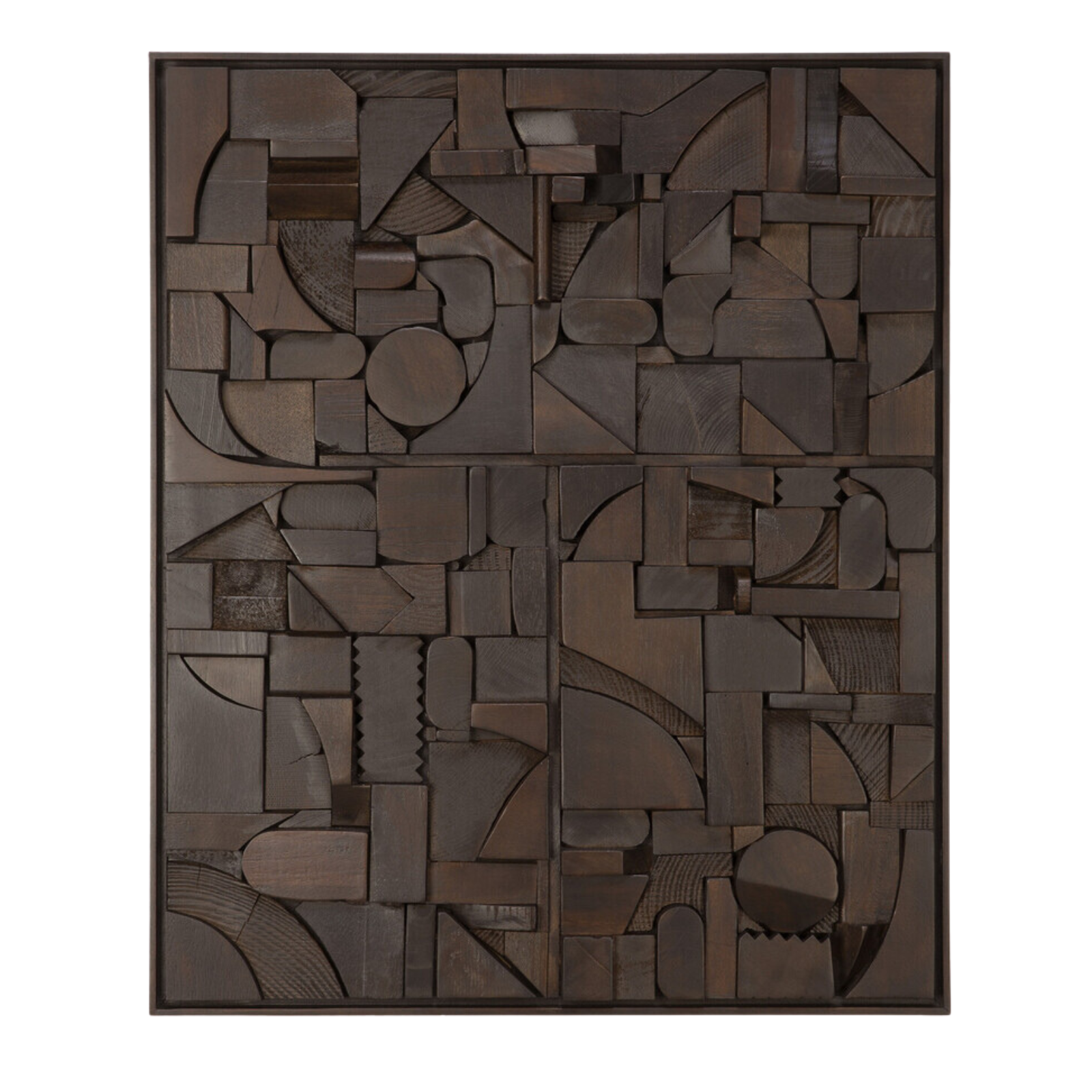 Bricks Wall Art ARTWORK - framed art Ethnicraft Small