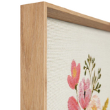 Rose Botanical Framed Art Print ARTWORK - framed print Loloi