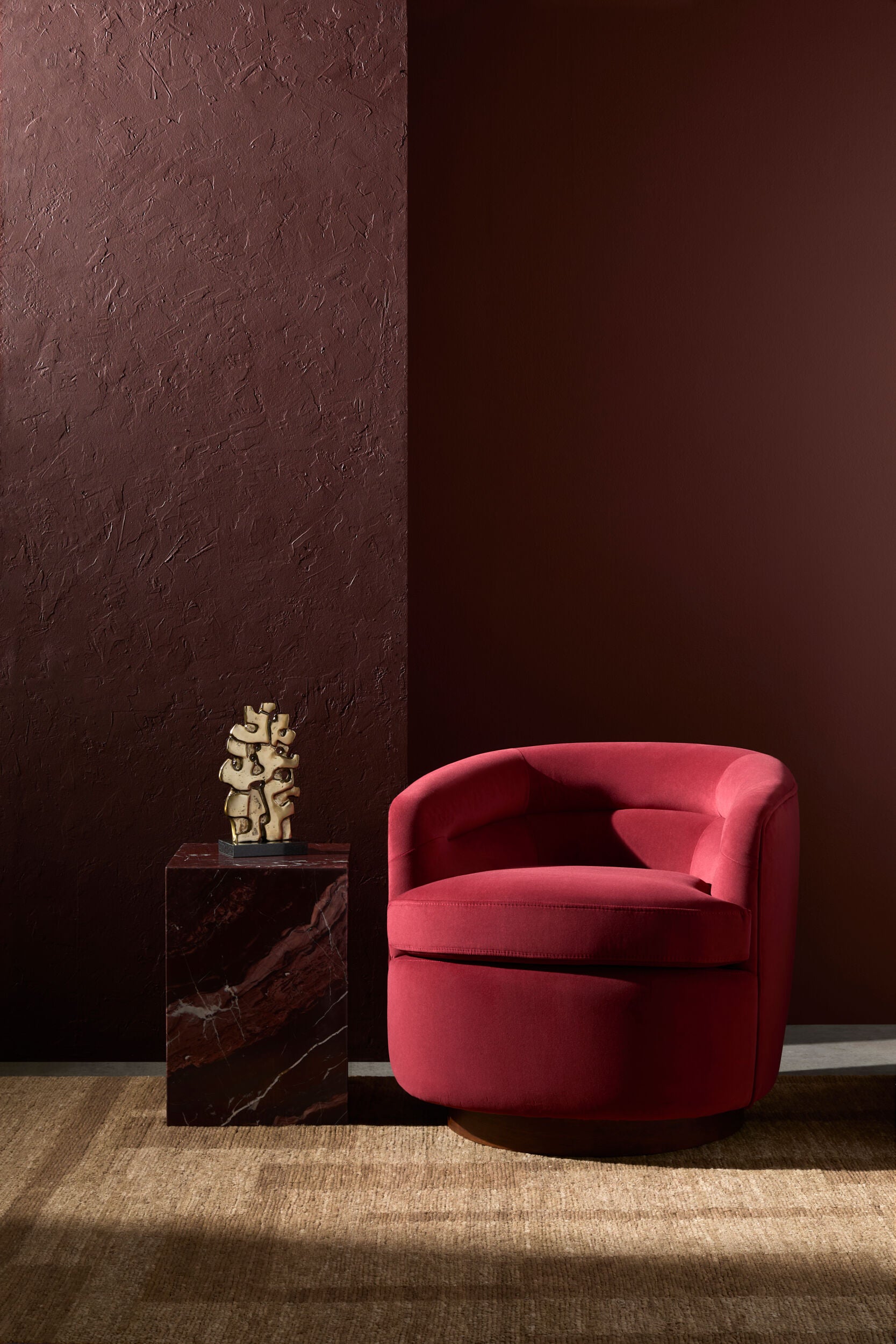 Medeira End Table FURNITURE - end table Surya