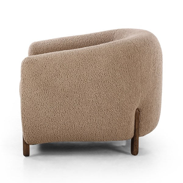 Lyon Chair - Sheepskin Camel 3 - FURNITURE - chair Four Hands