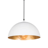 Sigmund Pendant Small (White and Gold) Pendants Regina Andrew