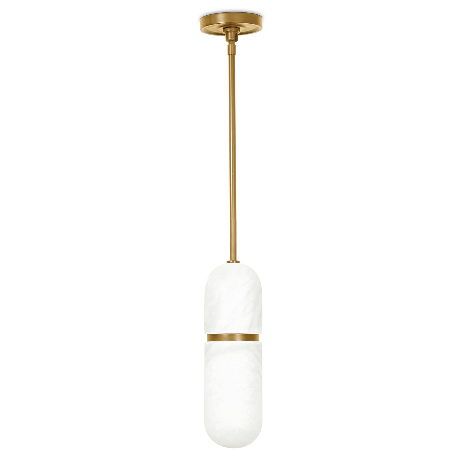 Salon Pendant (Natural Brass) Pendants Regina Andrew