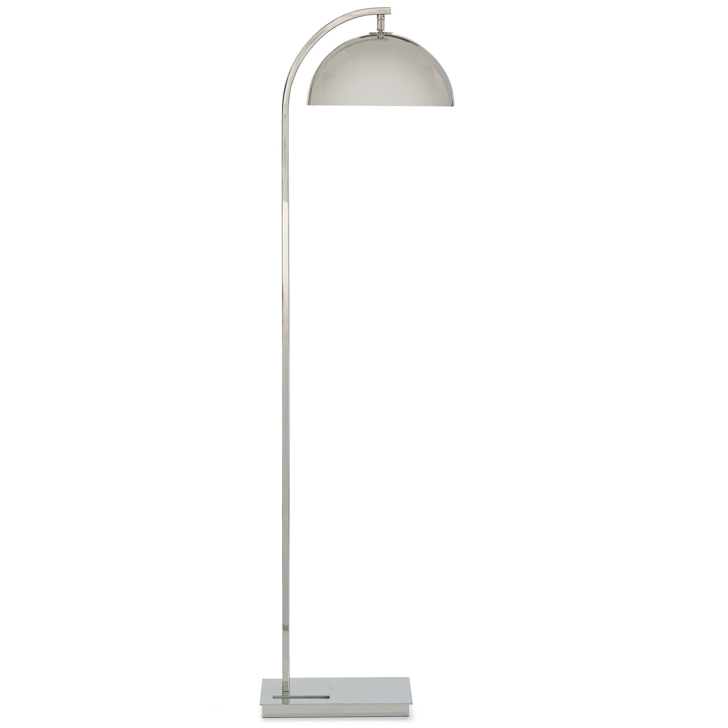 Otto Floor Lamp (Polished Nickel) Floor Lamps Regina Andrew