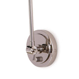 Sal Task Sconce (Polished Nickel) Wall Sconces Regina Andrew