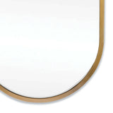Canal Mirror (Natural Brass) Mirrors Regina Andrew