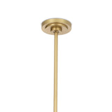 Artemis Pendant Single (Natural Brass with Alabaster Glass) Pendants Regina Andrew