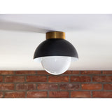 Montreux Flush Mount (Oil Rubbed Bronze and Natural Brass) Flush Mount Regina Andrew