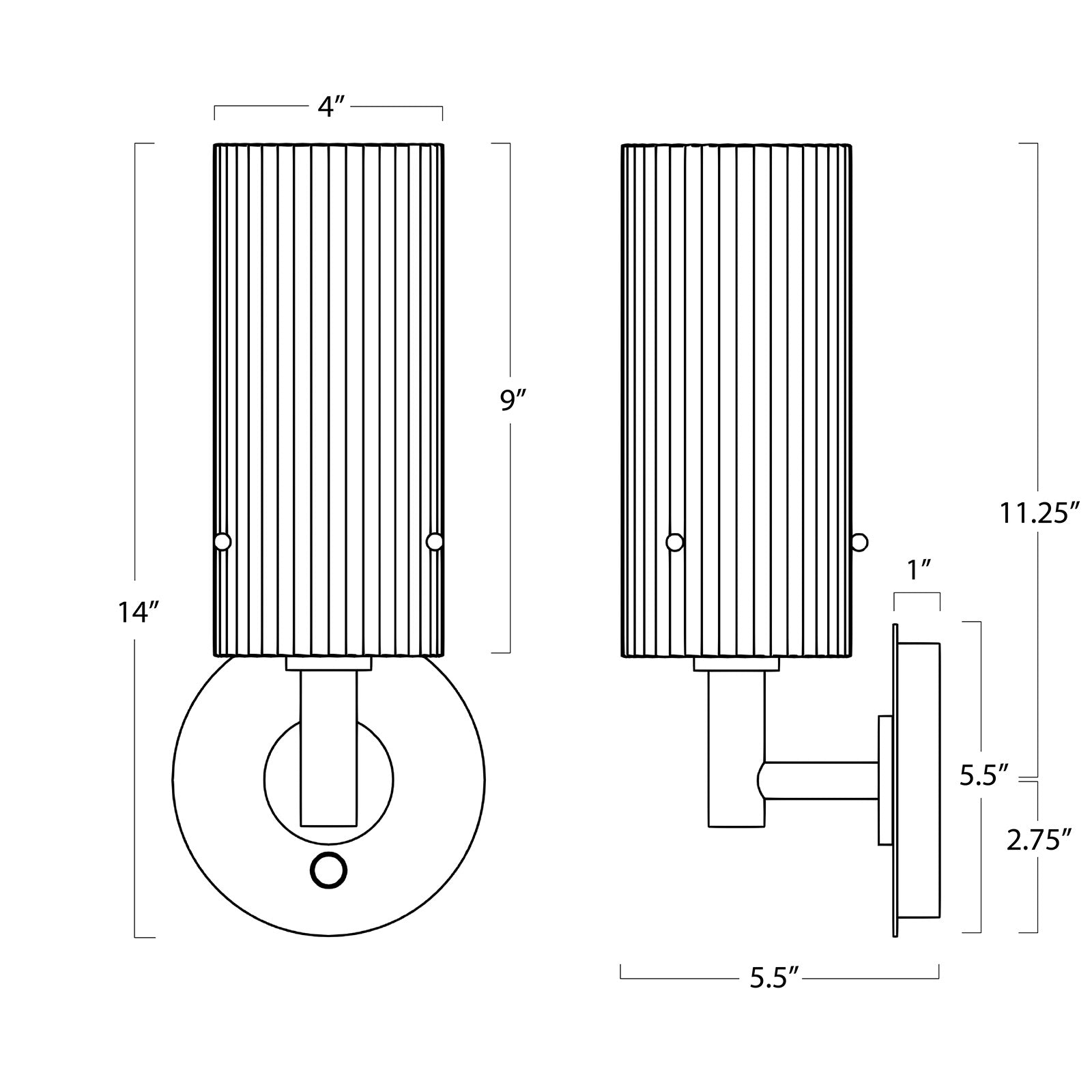 Dixie Sconce (Oil Rubbed Bronze) Wall Sconces Regina Andrew
