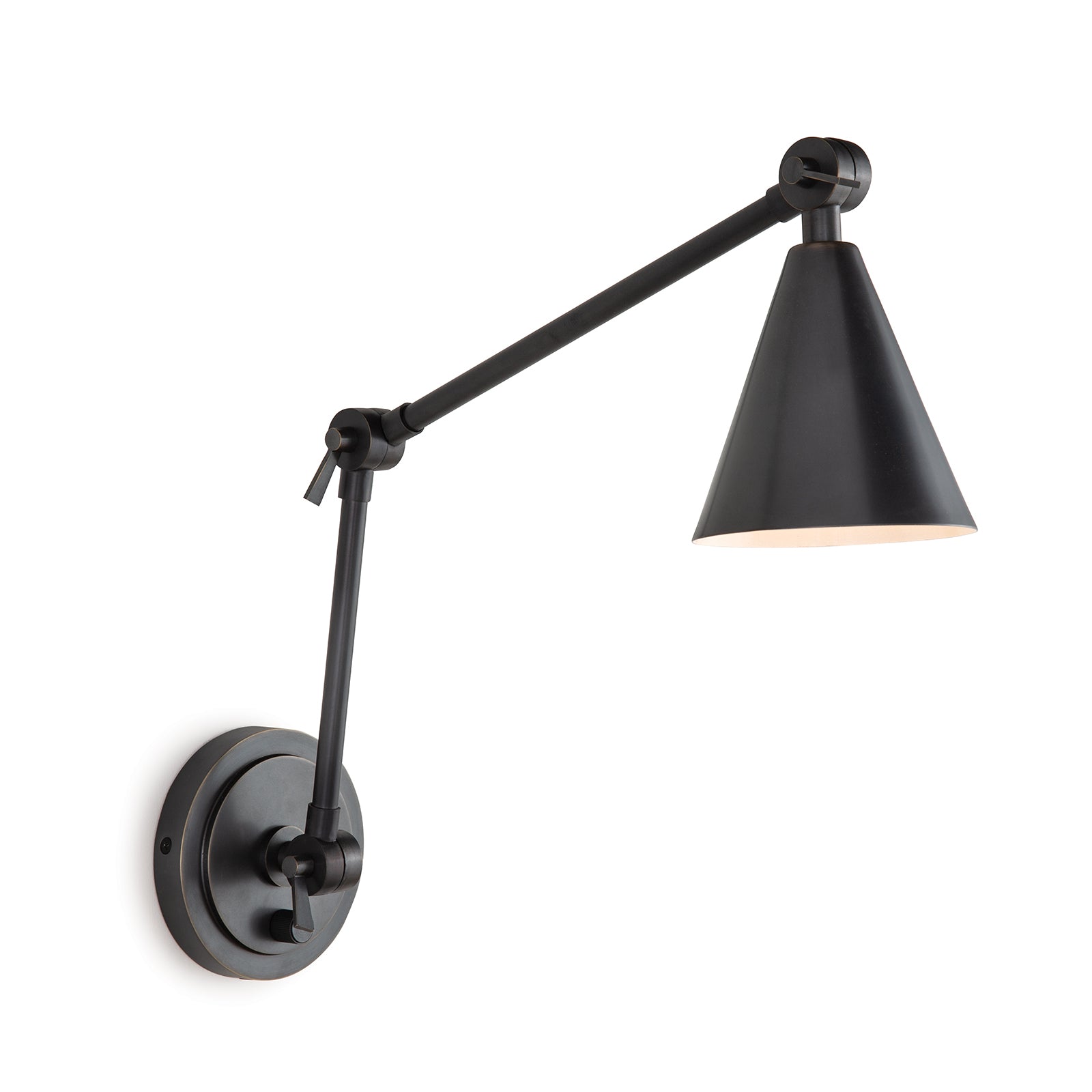 Sal Task Sconce (Oil Rubbed Bronze) Wall Sconces Regina Andrew