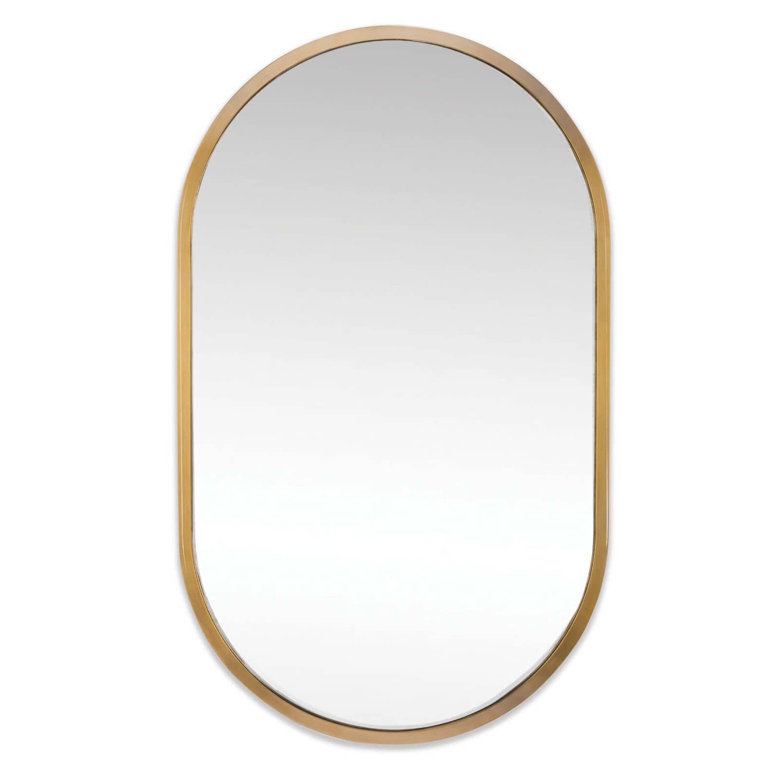 Canal Mirror (Natural Brass) Mirrors Regina Andrew