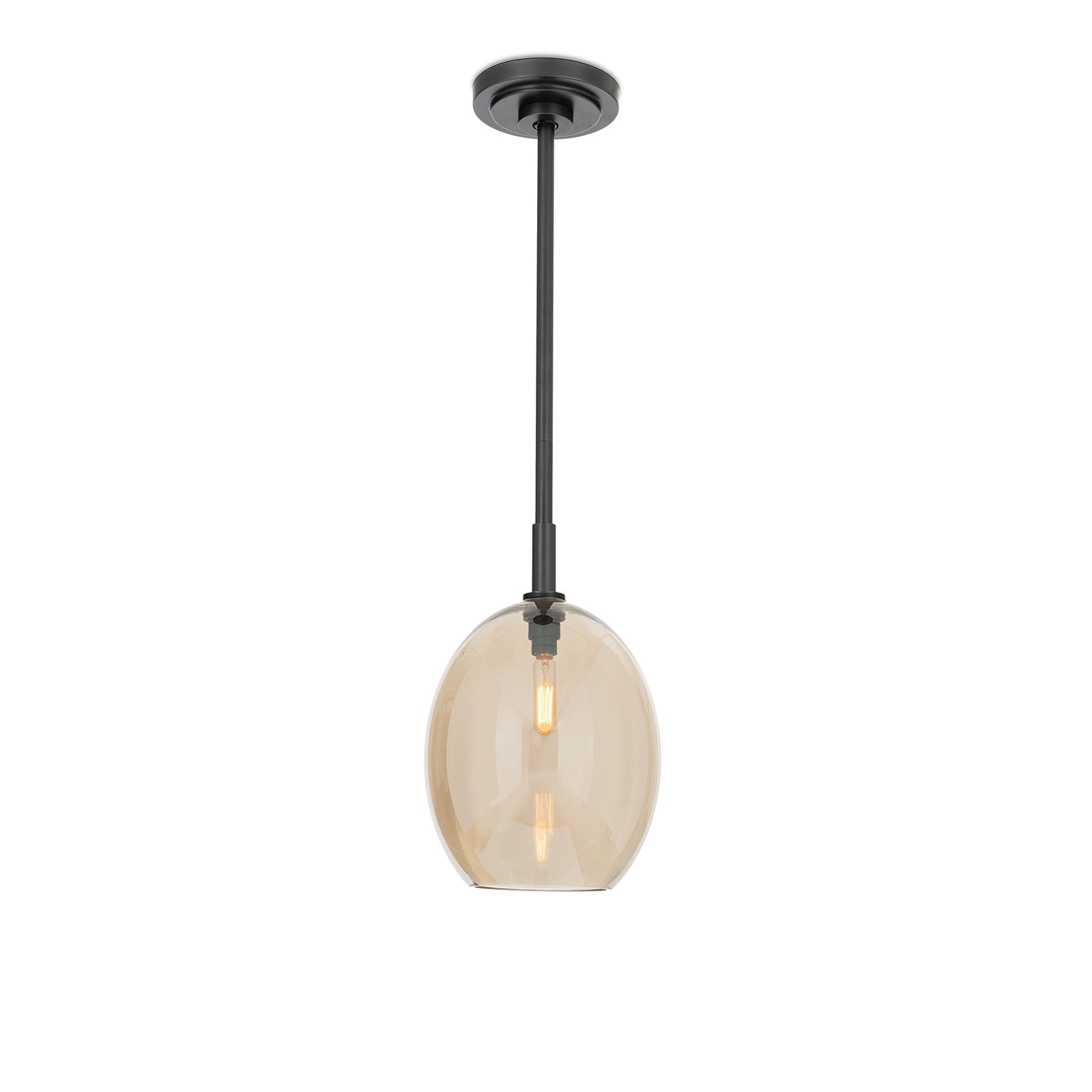 Artemis Pendant Single (Oil Rubbed Bronze with Champagne Glass) Pendants Regina Andrew