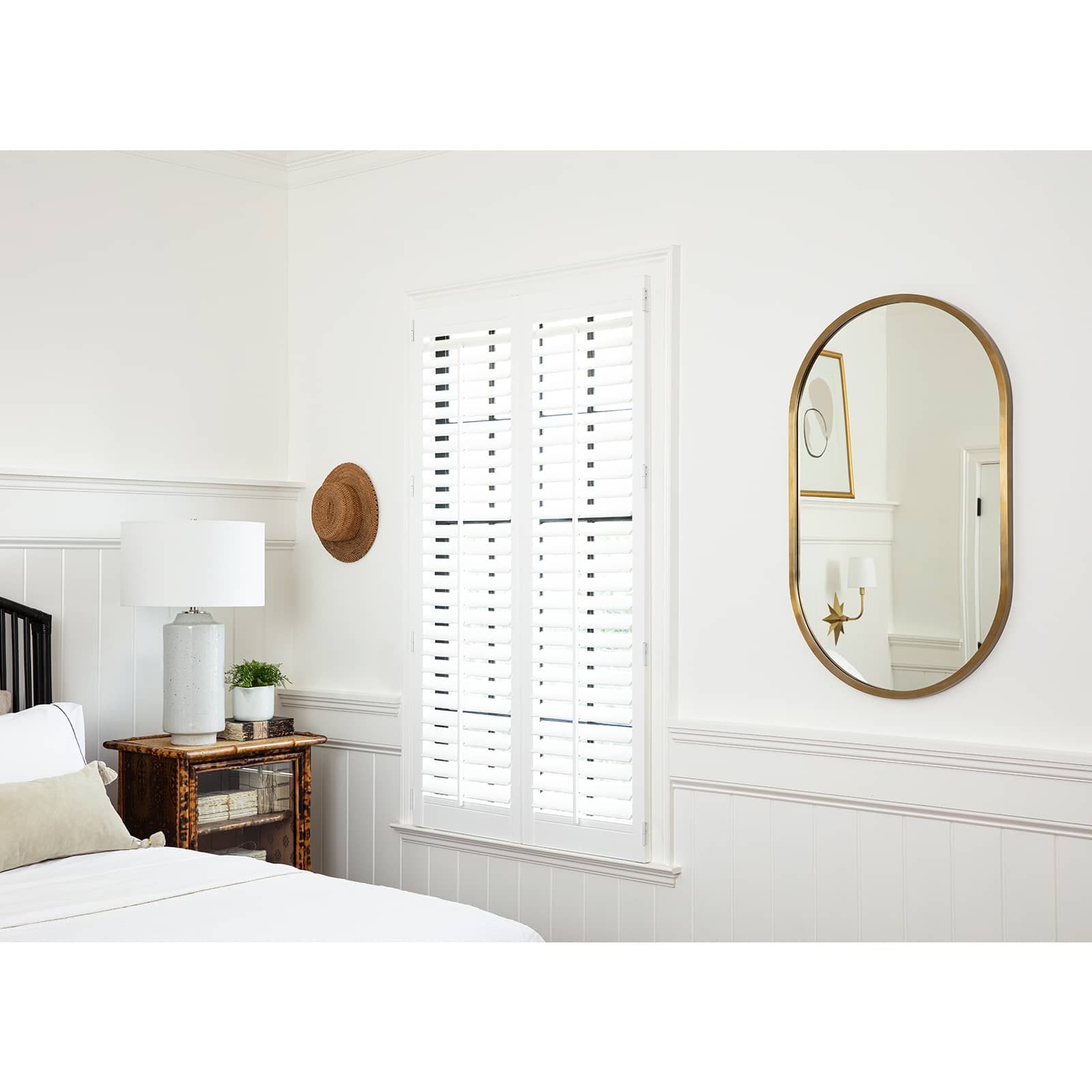Canal Mirror (Natural Brass) Mirrors Regina Andrew