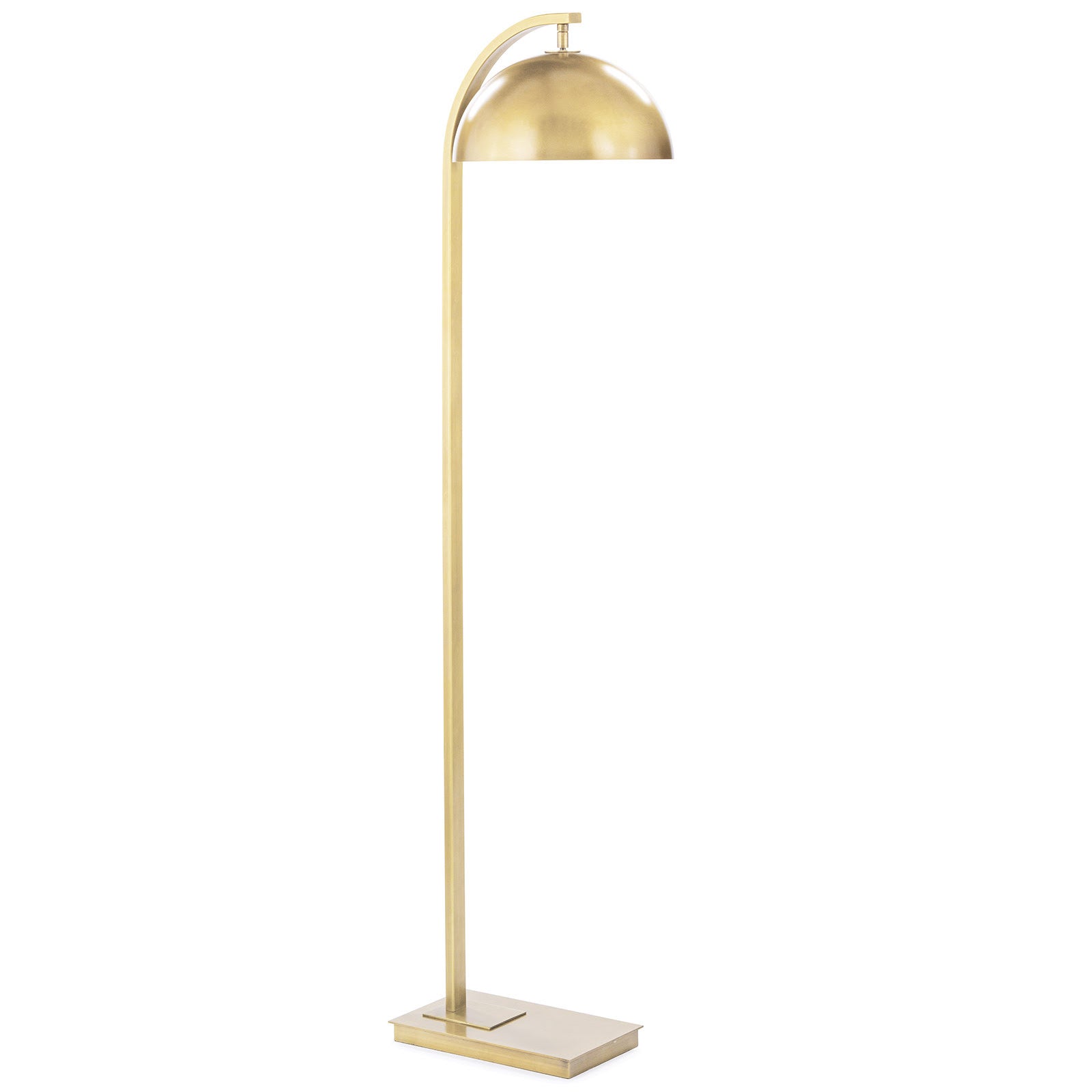 Otto Floor Lamp (Natural Brass) Floor Lamps Regina Andrew