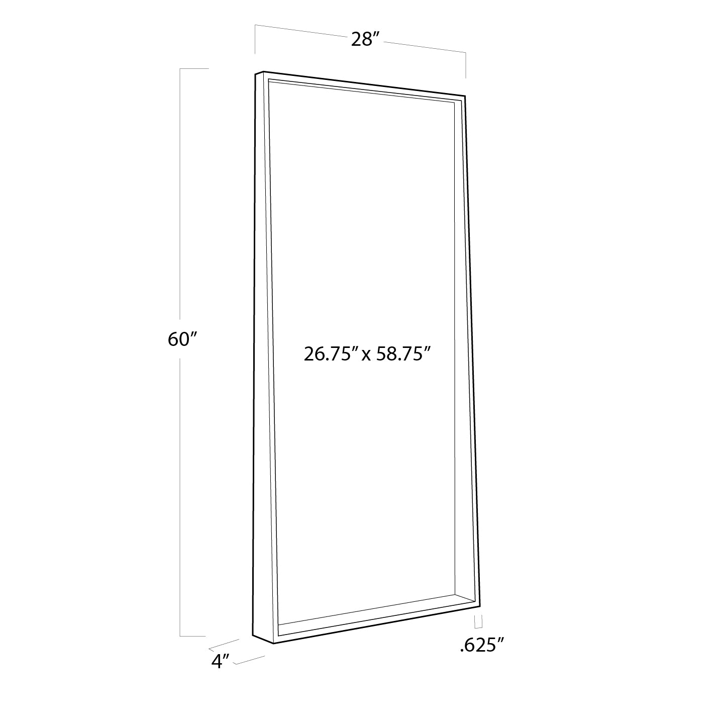 Gunner Mirror (Natural Brass) Mirrors Regina Andrew
