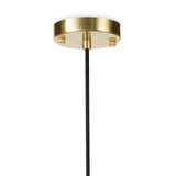 STORE FIXTURE - Hilton Pendant - Black/Brass LIGHTING - store fixture Regina Andrew