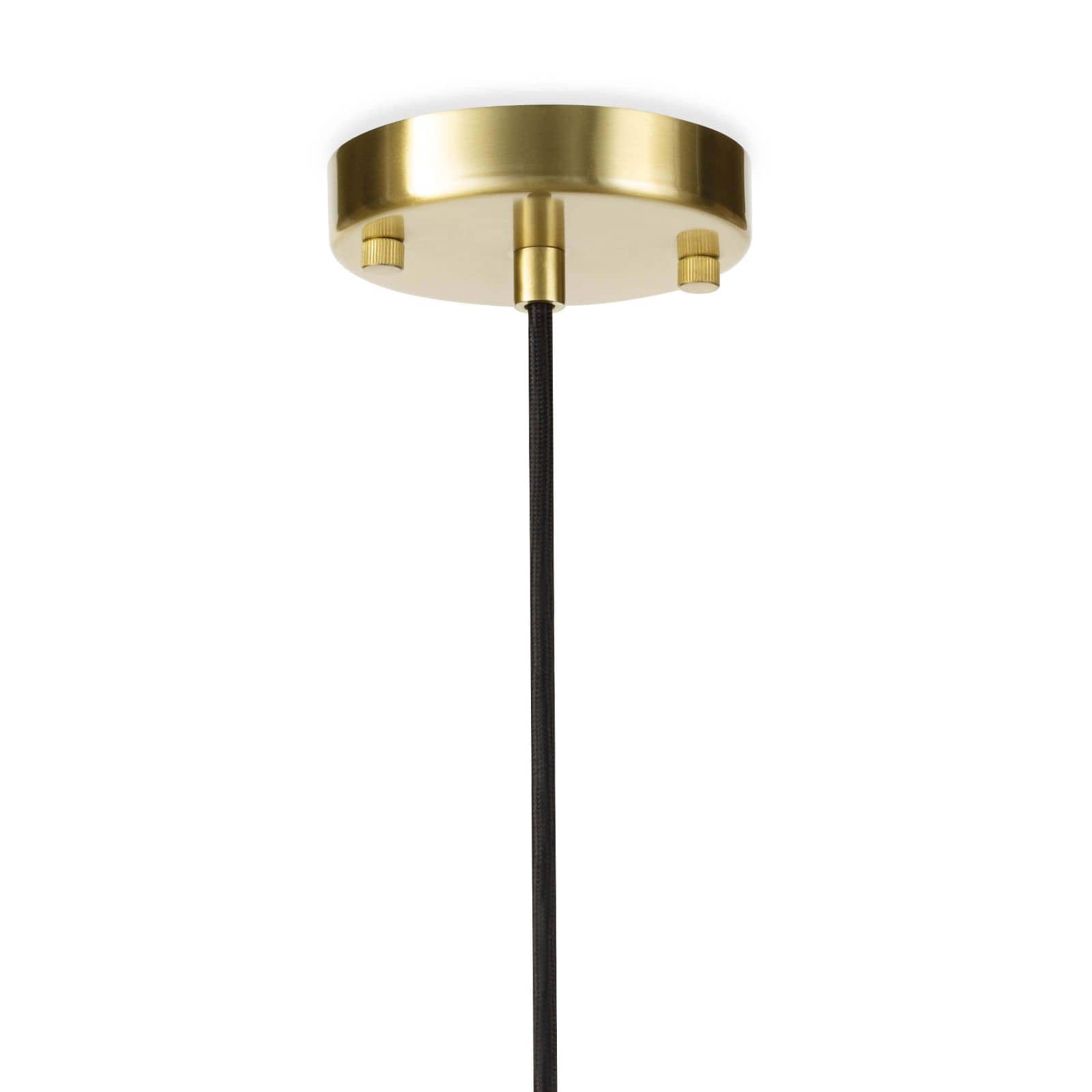 STORE FIXTURE - Hilton Pendant - Black/Brass LIGHTING - store fixture Regina Andrew