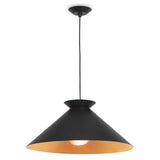 STORE FIXTURE - Viggo Pendant Large - Black/Gold LIGHTING - store fixture Regina Andrew