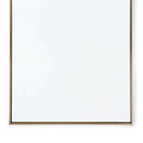 Hanging Rectangle Mirror (Natural Brass) Mirrors Regina Andrew