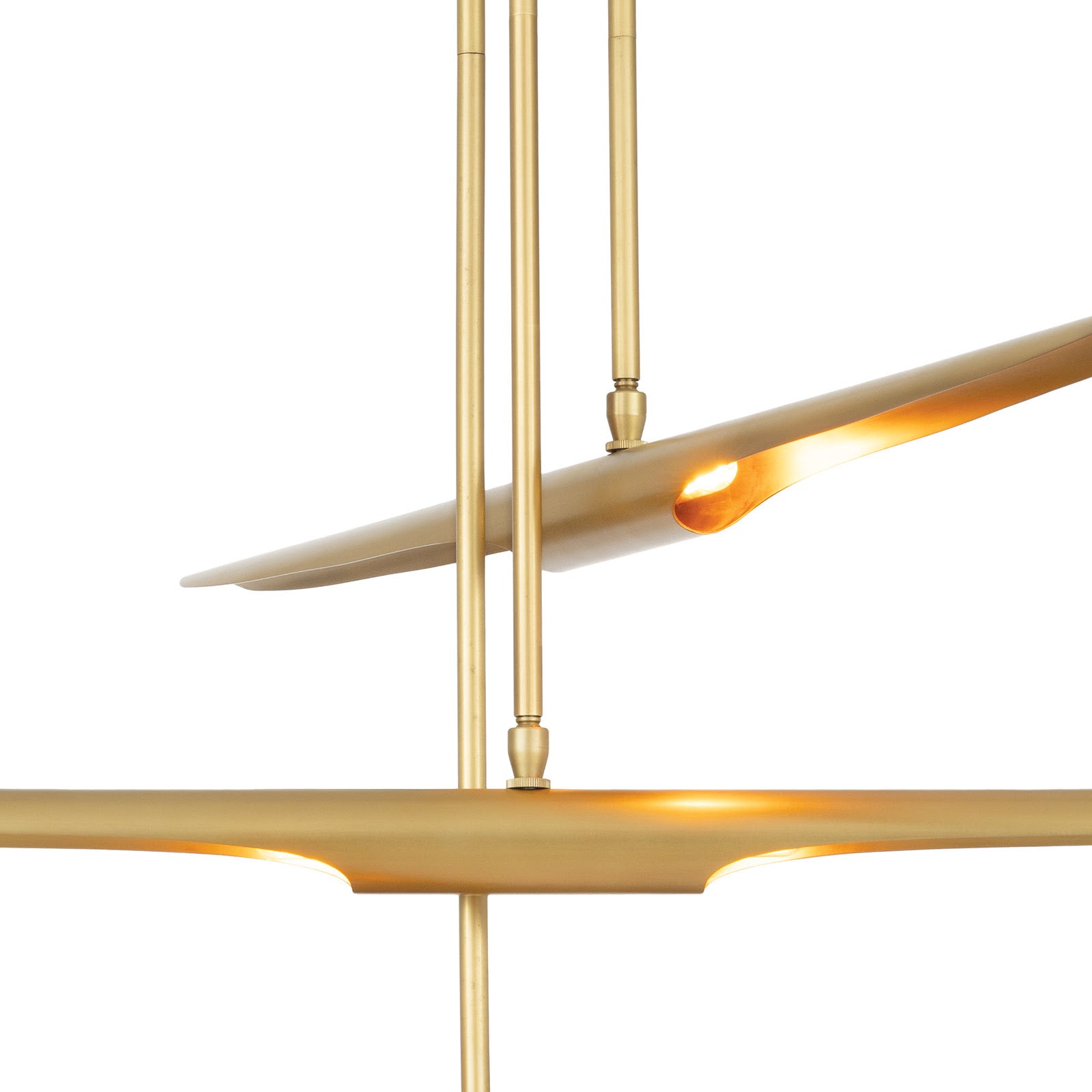 Concorde Chandelier (Natural Brass) Chandelier Regina Andrew
