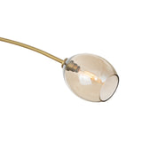 Artemis Pendant Double (Natural Brass with Champagne Glass) Chandelier Regina Andrew