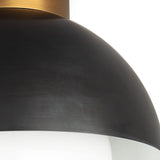 Montreux Flush Mount (Oil Rubbed Bronze and Natural Brass) Flush Mount Regina Andrew