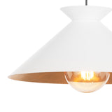 STORE FIXTURE - Viggo Pendant Small - White/Gold LIGHTING - store fixture Regina Andrew