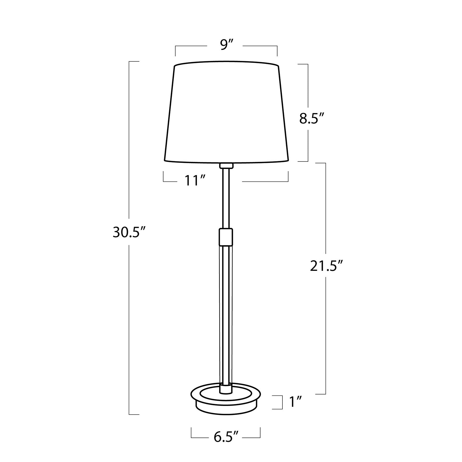 Auburn Crystal Buffet Lamp Table Lamps Regina Andrew