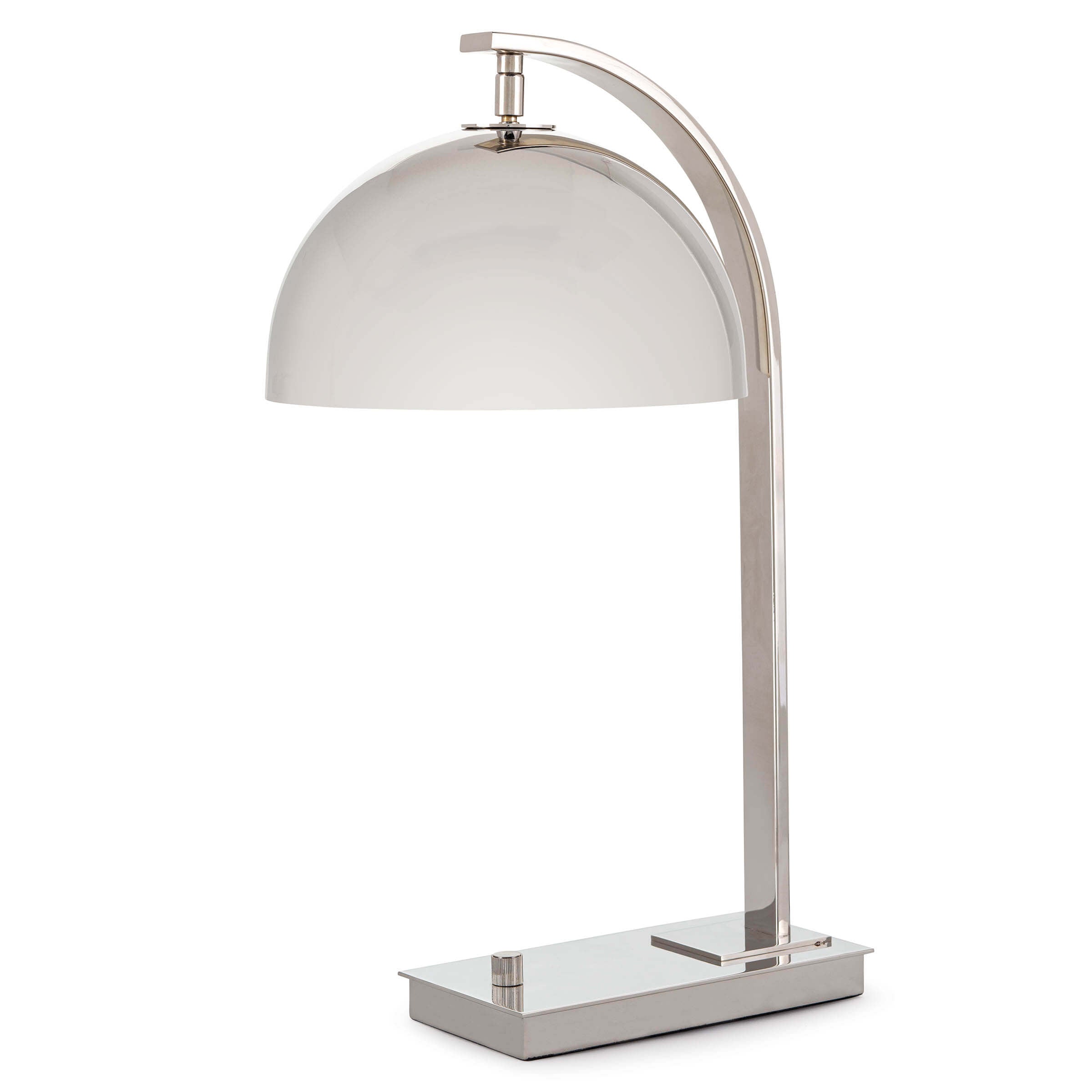 Otto Desk Lamp (Polished Nickel) Task Lamps Regina Andrew