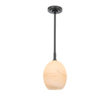 Artemis Pendant Single (Oil Rubbed Bronze with Alabaster Glass) Pendants Regina Andrew