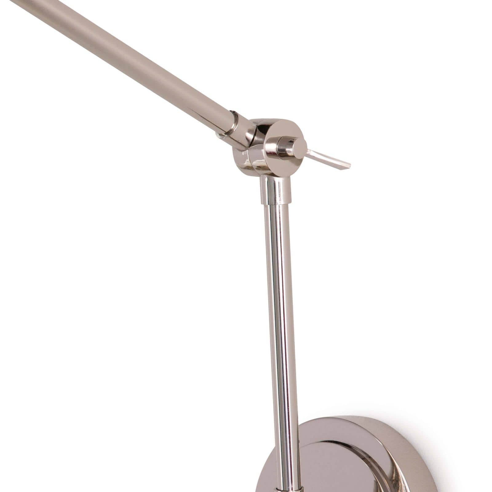 Sal Task Sconce (Polished Nickel) Wall Sconces Regina Andrew
