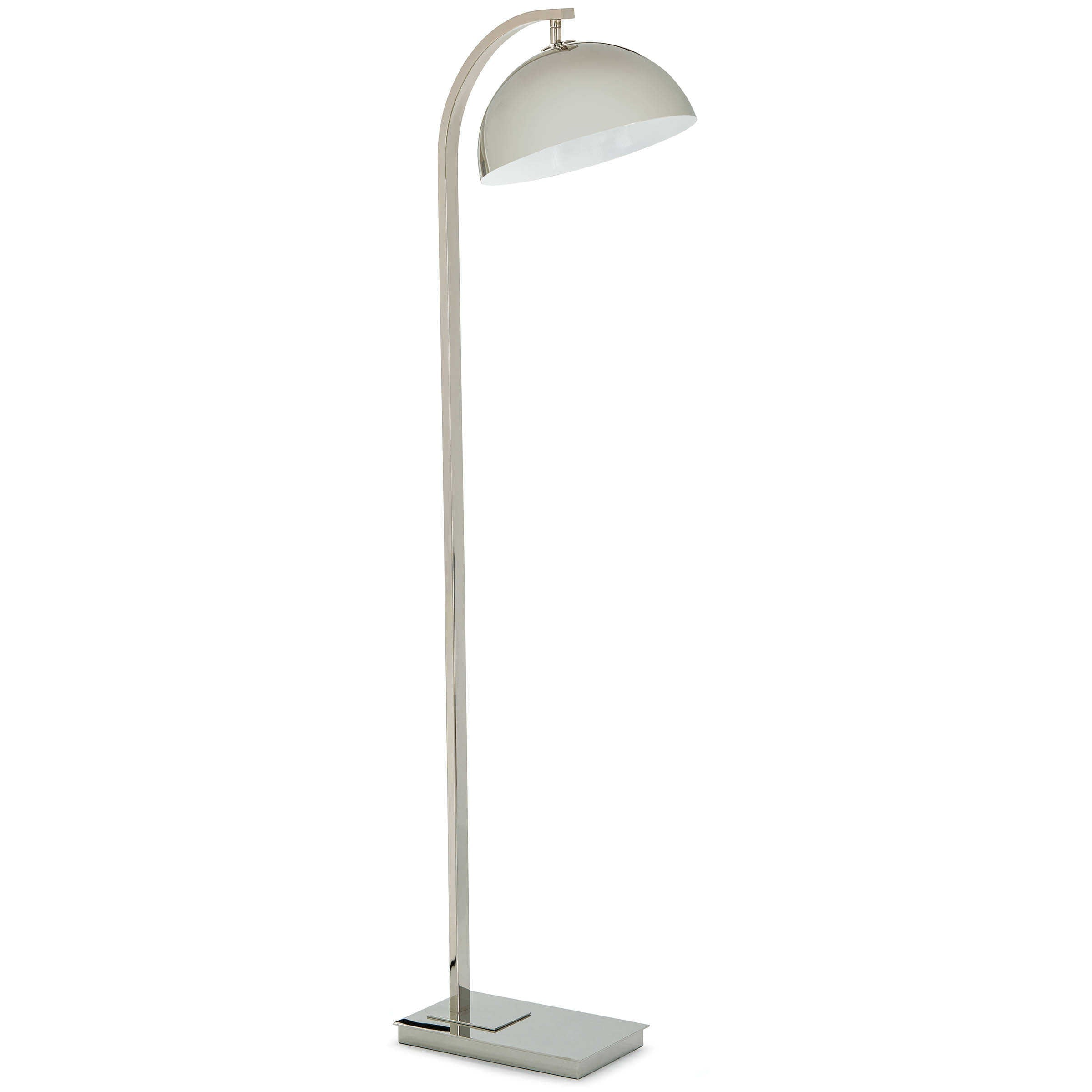 Otto Floor Lamp (Polished Nickel) Floor Lamps Regina Andrew