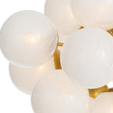 Shine Chandelier (Natural Brass with Swirl Glass) Chandelier Regina Andrew