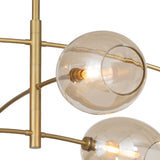 Artemis Chandelier (Natural Brass with Champagne Glass) Chandelier Regina Andrew