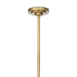 Artemis Pendant Double (Natural Brass with Champagne Glass) Chandelier Regina Andrew