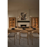 Artemis Chandelier (Natural Brass with Champagne Glass) Chandelier Regina Andrew