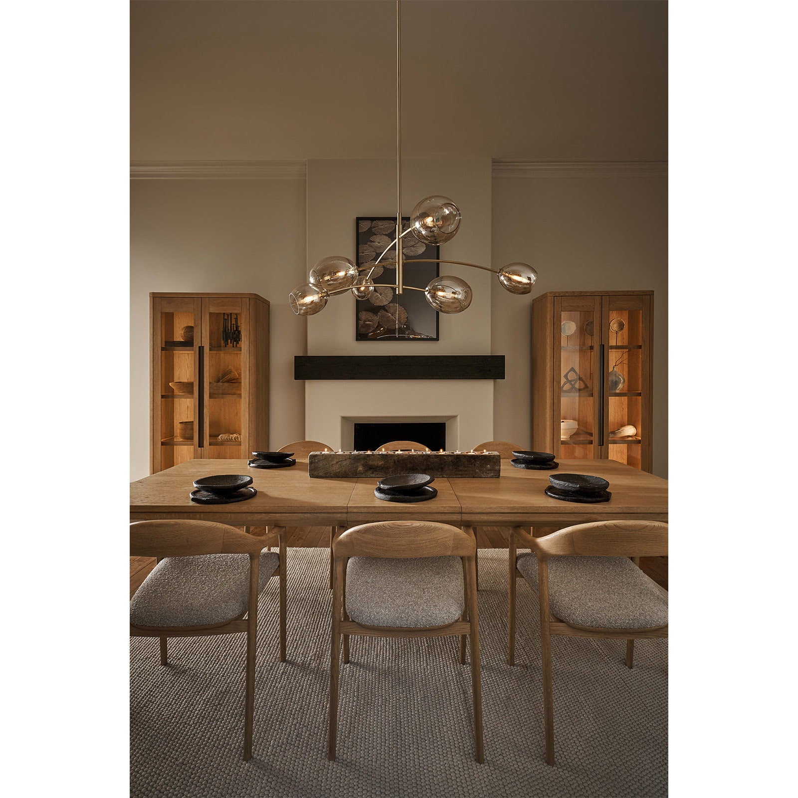 Artemis Chandelier (Natural Brass with Champagne Glass) Chandelier Regina Andrew